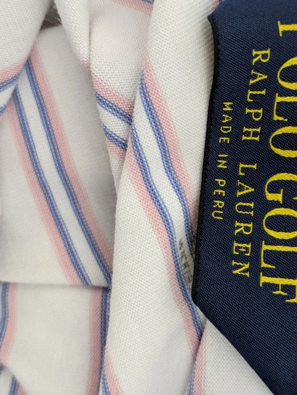 Polo Ralph Lauren Golf XXL Striped Pony Polo Shirt